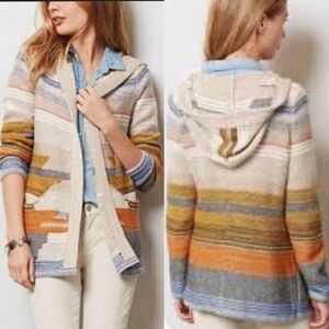 Anthropologie Sparrow Sweater Cardigan Hoodie Small